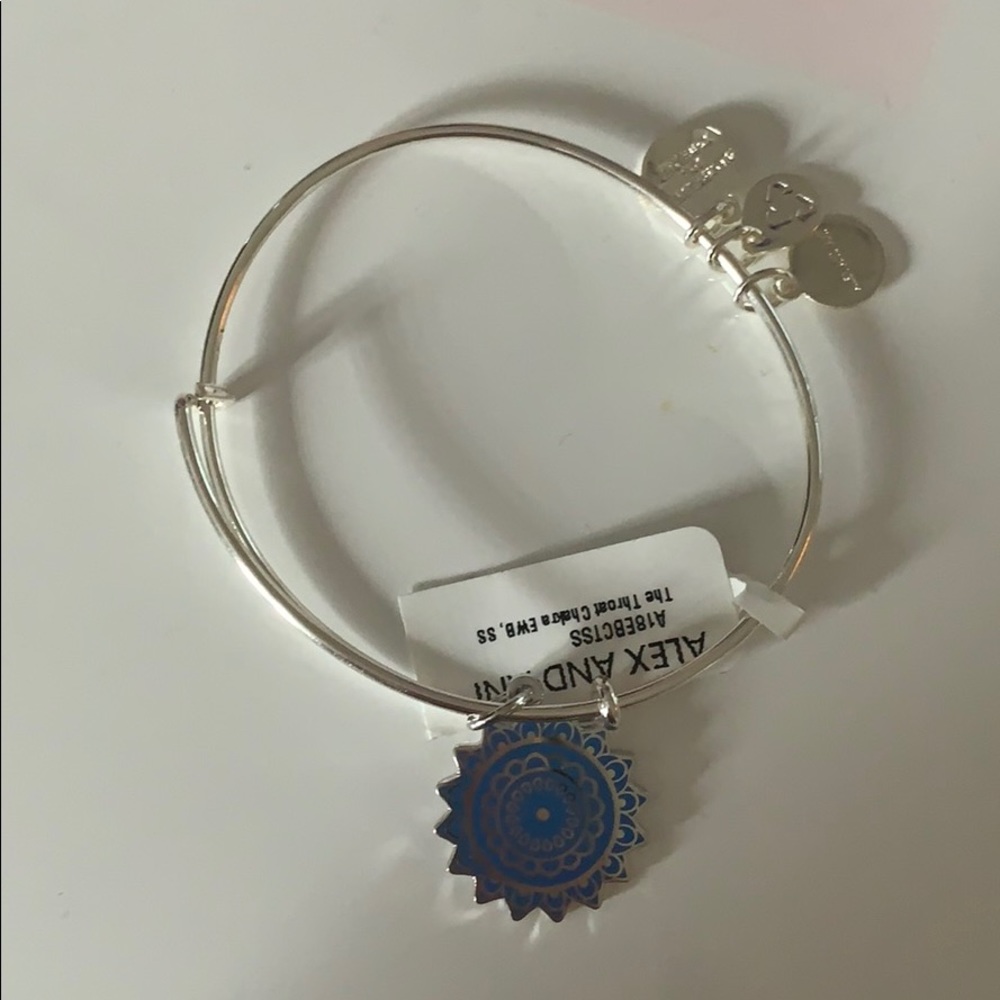 Alex and Ani Women’s The throat chakra bangle